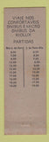 Matchbook Cover - Palace Hotel Juiz de Foro Brazil