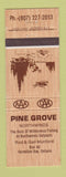 Matchbook Cover - Pine Grove Vermilion Bay ON