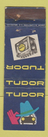 Matchbook Cover - Tudor Car Batteries Belgium