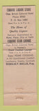 Matchbook Cover - Esquire Liquors Nassau Bahamas