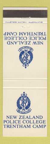 Matchbook Cover - New Zealand Police College Trentham Camp