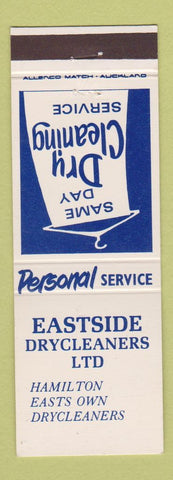 Matchbook Cover - Eastside Dry Cleaners Hamilton New Zealand