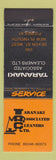 Matchbook Cover - Taranaki Cleaners New Plymouth New Zealand