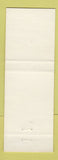 Matchbook Cover - Cappers Transport Palmerston Wellington Levin New Zealand