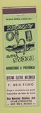 Matchbook Cover - Pecas Auto Parts F Reis Filho Sao Paulo Brazil