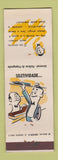 Matchbook Cover - Universal Match Brazil Seletividade Sao Paulo Rio De Janeiro