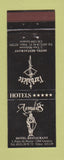 Matchbook Cover - Les Armure's Hotel Restaurant Geneve Geneva