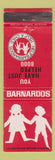 Matchbook Cover - Dr Barnardo's Homes Essex UK Children's WEAR