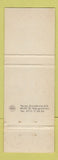 Matchbook Cover - Kranzler Huguenin Zurich Frankfurt WEAR