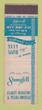 Matchbook Cover - Stonyfell Happy Gang Radio Show Brazil
