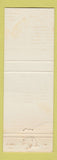 Matchbook Cover - Regent Coffee Lounge Melbourne Australia