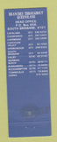 Matchbook Cover - Bob Jane T Marts Tires Coorparoo Australia WEAR