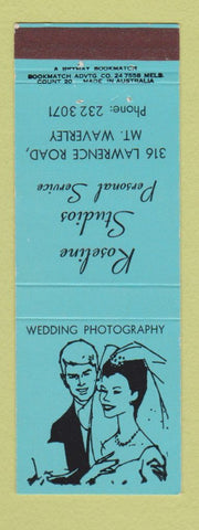 Matchbook Cover - Roseline Studios Mount Waverly Australia Photography