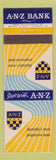 Matchbook Cover - ANZ Bank Australia