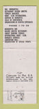 Matchbook Cover - Hotel Playa Rey Mazatlan Mexico