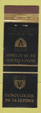 Matchbook Cover - Hostellerie de la Vendee Geneve
