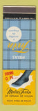 Matchbook Cover - Meias Twin Socks Brazil SAMPLE