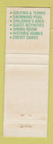 Matchbook Cover - The Wanderer Resort Motel Jekyll Island GA WEAR