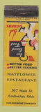 Matchbook Cover - Mayflower Restaurant Coshocton OH