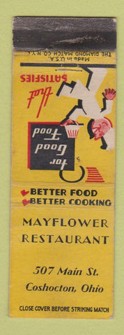 Matchbook Cover - Mayflower Restaurant Coshocton OH