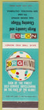 Matchbook Cover - Norge Laundry San Francisco CA