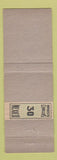 Matchbook Cover - La Central Cierrese Antes De Encender Mexico