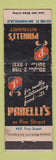 Matchbook Cover - Panelli's Restaurant San Francisco CA WEAR