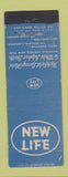Matchbook Cover - New Life Richfield Springs Hotel NY WEAR
