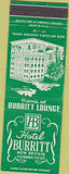 Matchbook Cover - Hotel Burritt New Britain CT