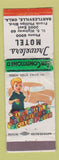 Matchbook Cover - Travelers Motel Bartlesville OK WORN