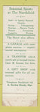 Matchbook Cover - Northfield and Chateau East Northfield MA