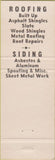 Matchbook Cover - Roofing Siding Waynesboro Chambersburg PA