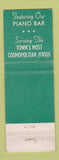 Matchbook Cover - Del Rae Los Angeles CA WEAR