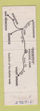 Matchbook Cover - Rossetti's Restaurant Wallace CA