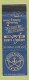 Matchbook Cover - Anchor & Sabre Club Washington DC WEAR