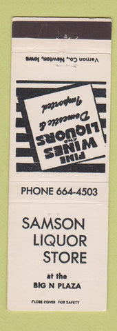 Matchbook Cover - Samson Liquor Store
