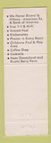 Matchbook Cover - Americana Motel Anaheim CA