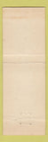 Matchbook Cover - Fred X Veile Insurance Real Estate Fair Lawn NJ