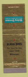 Matchbook Cover - Hickey Freeman Men's Clothes Ulman Bros Williamsport PA