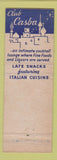 Matchbook Cover - Club Casba Chicago IL