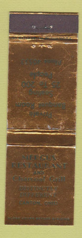 Matchbook Cover - Mergus Restaurant Canton OH