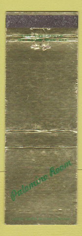 Matchbook Cover - Palomino Room Hotel McLaughlin Greencastle PA