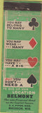 Matchbook Cover - Belmont Hotel Madison WI