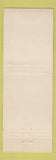 Matchbook Cover - Kingsbury Hotel Hudson Falls NY