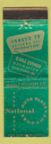 Matchbook Cover - National Auto Glass Hollywood CA WEAR