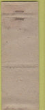 Matchbook Cover - Richard Real estate Insurnace Clementon NJ WORN