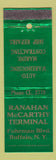 Matchbook Cover - Ranahan McCarthy Terminal Buffalo NY warehouse