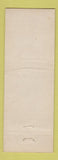 Matchbook Cover - AAA Motel WORN