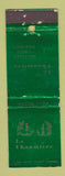 Matchbook Cover - La Chaumiere Palm Beach FL WEAR