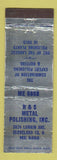 Matchbook Cover - H&S Metal Polishing Cleveland OH WORN